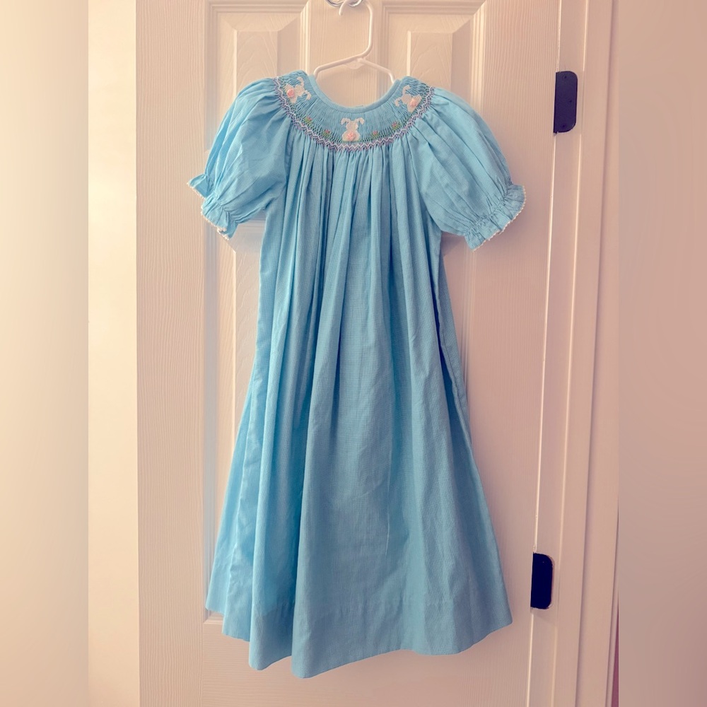 Smocked Bunny Dress 🐰